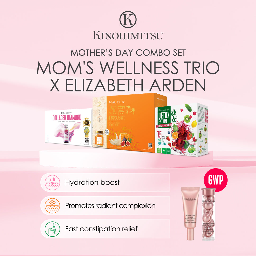 Mom's Wellness Trio Gift Set X Elizabeth Arden