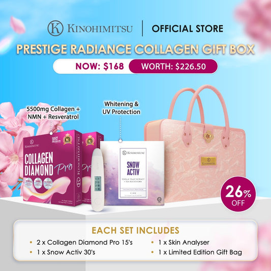 [Collagen Day Special] Kinohimitsu Prestige Radiance Collagen Gift Box