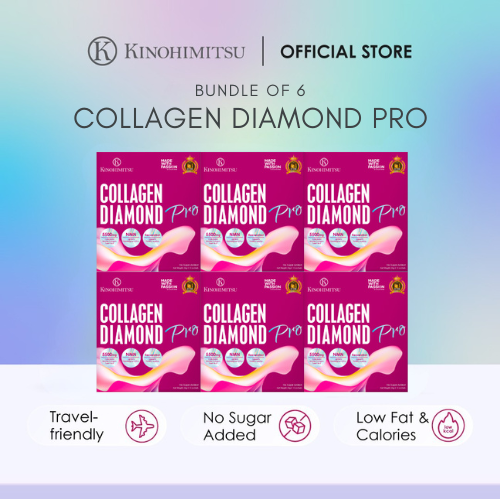[Collagen Day Special] Bundle of 6 Kinohimitsu Pro Series (3 Months Supply)