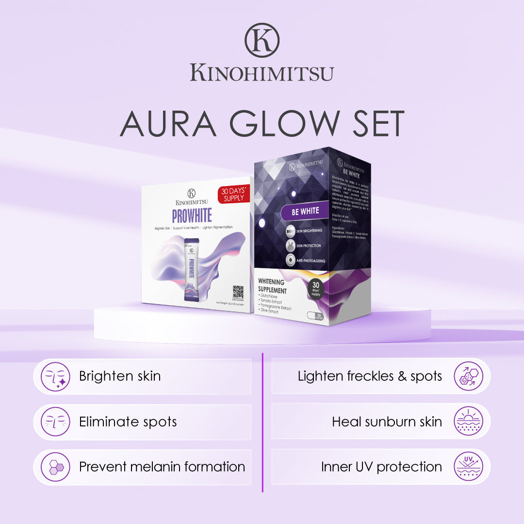 Aura Glow Set: ProWhite 30's + Be White 30's