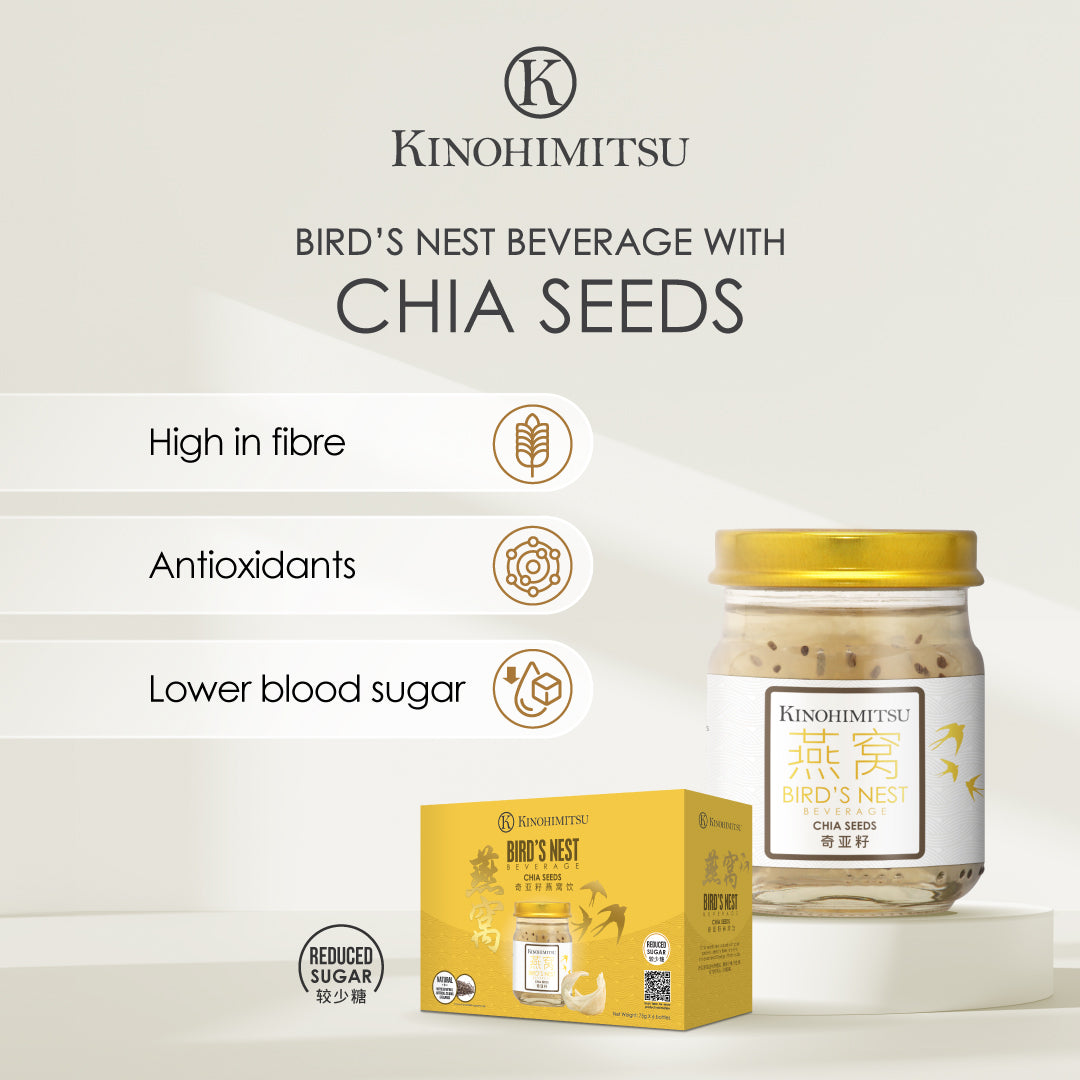 Bird’s Nest with Chia Seeds (Reduced Sugar)
