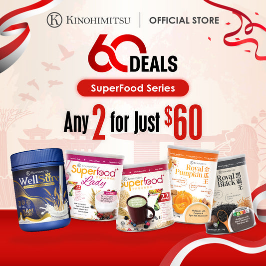 [SG60 For You] Kinohimitsu Everyday Energy Set - Daily Meal Replacement