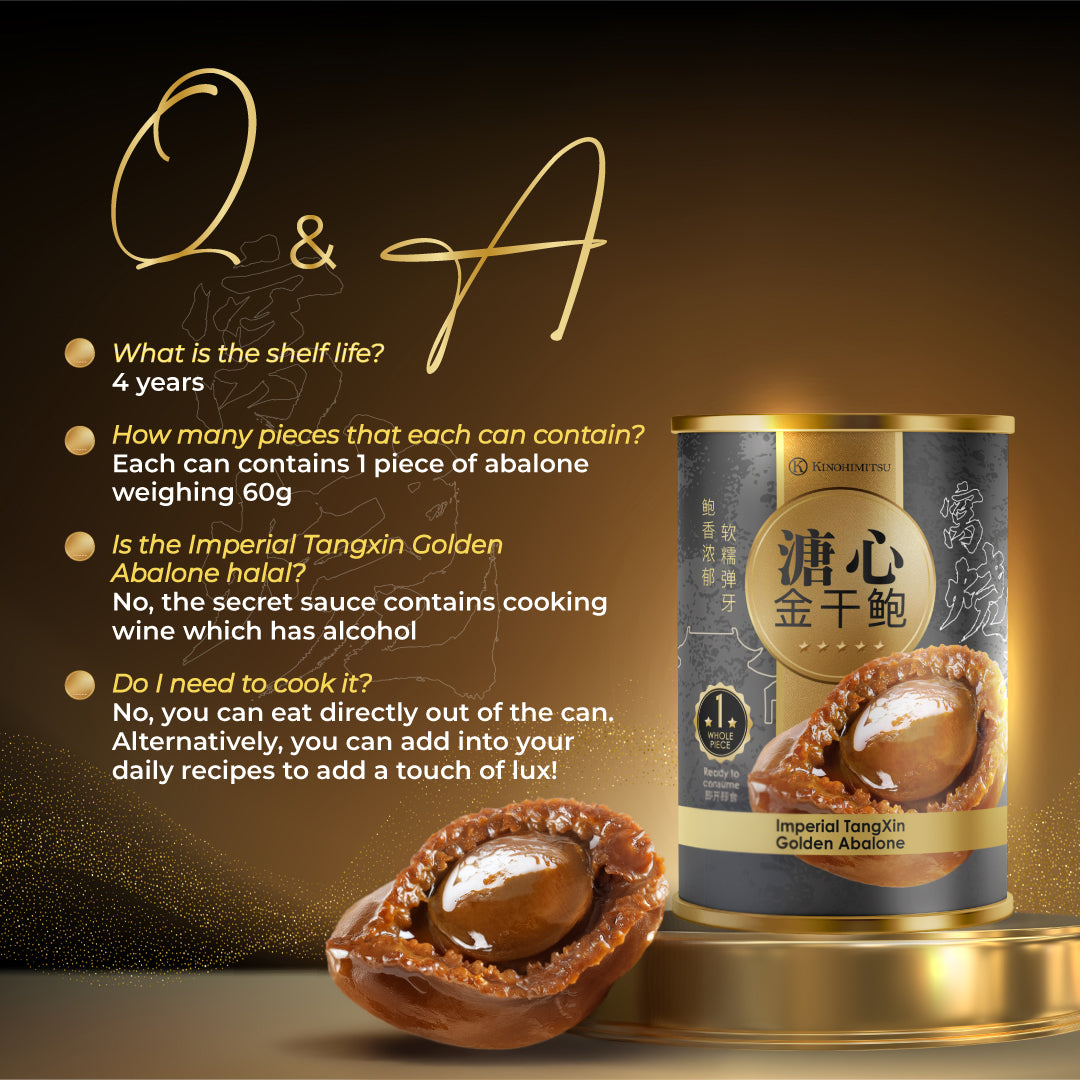 Imperial TangXin Golden Abalone – Kinohimitsu Singapore