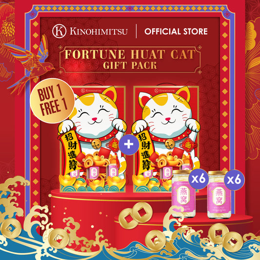 [Buy 1 Free 1] CNY 2026 Fortune Huat Cat Gift Pack