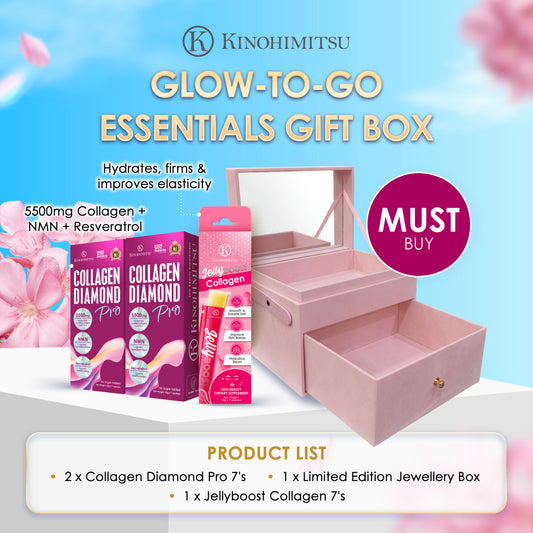 [Collagen Day Special] Kinohimitsu Glow-to-Go Essentials Gift Box