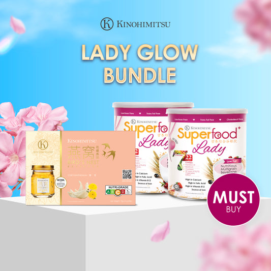 [$68 Superfood Bundle] Kinohimitsu Lady Glow